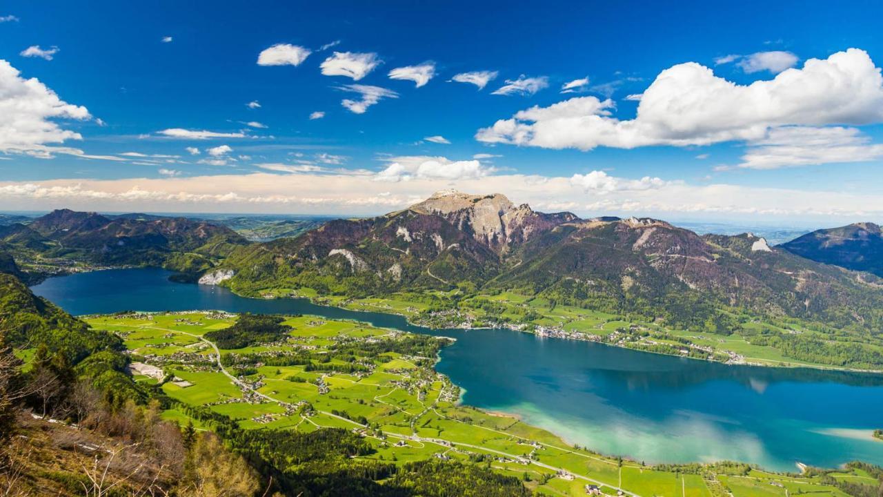 Apartement Zwoelferhorn Sankt Gilgen Buitenkant foto